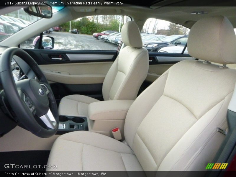 Venetian Red Pearl / Warm Ivory 2017 Subaru Legacy 2.5i Premium