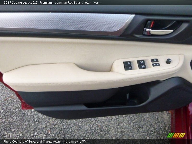 Venetian Red Pearl / Warm Ivory 2017 Subaru Legacy 2.5i Premium