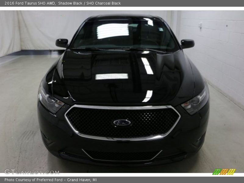 Shadow Black / SHO Charcoal Black 2016 Ford Taurus SHO AWD