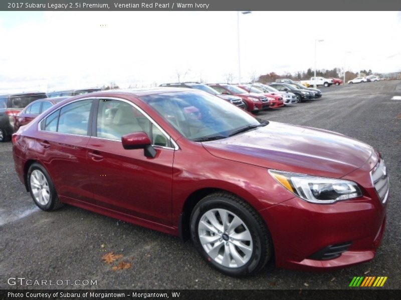 Venetian Red Pearl / Warm Ivory 2017 Subaru Legacy 2.5i Premium