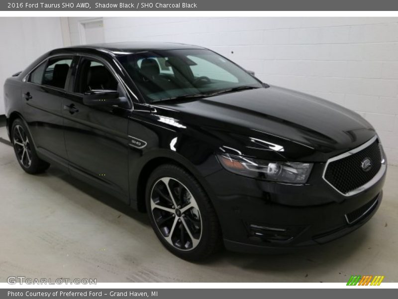 Shadow Black / SHO Charcoal Black 2016 Ford Taurus SHO AWD