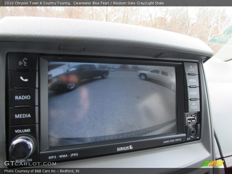 Clearwater Blue Pearl / Medium Slate Gray/Light Shale 2010 Chrysler Town & Country Touring