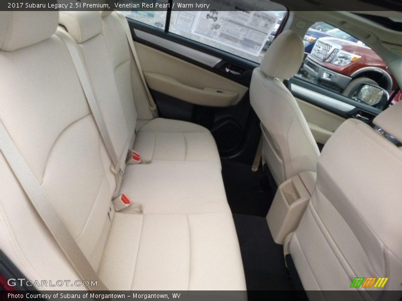 Venetian Red Pearl / Warm Ivory 2017 Subaru Legacy 2.5i Premium