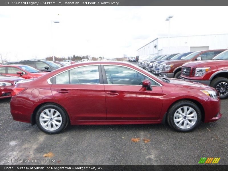 Venetian Red Pearl / Warm Ivory 2017 Subaru Legacy 2.5i Premium