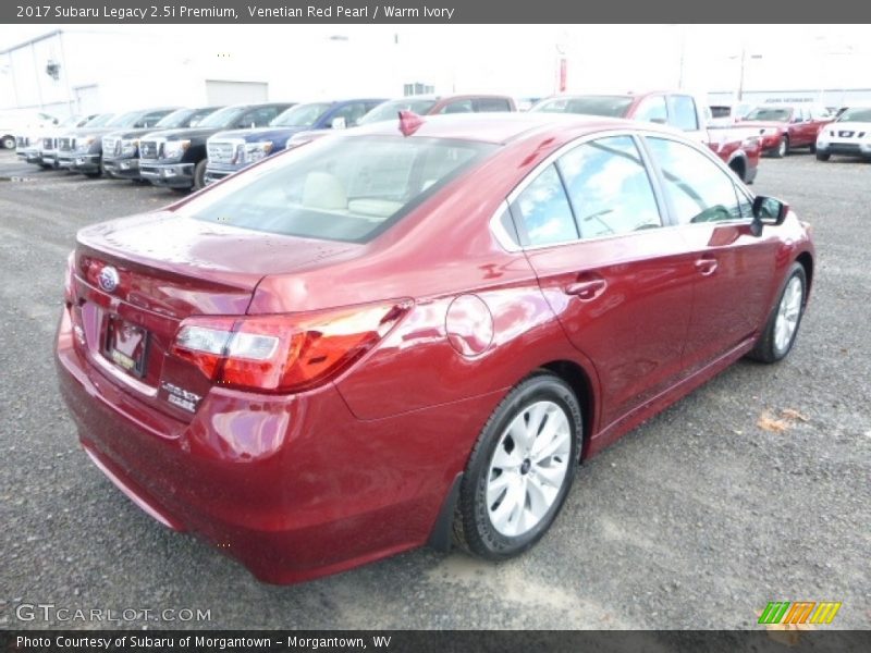 Venetian Red Pearl / Warm Ivory 2017 Subaru Legacy 2.5i Premium