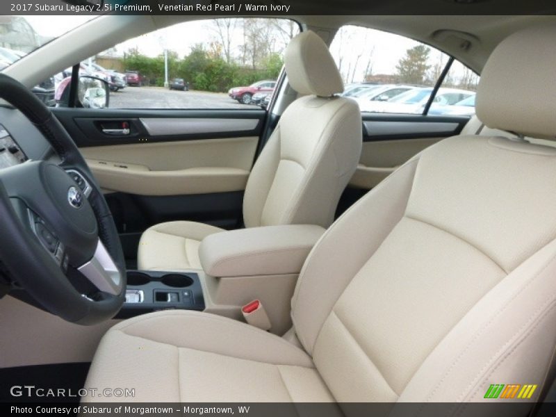 Venetian Red Pearl / Warm Ivory 2017 Subaru Legacy 2.5i Premium