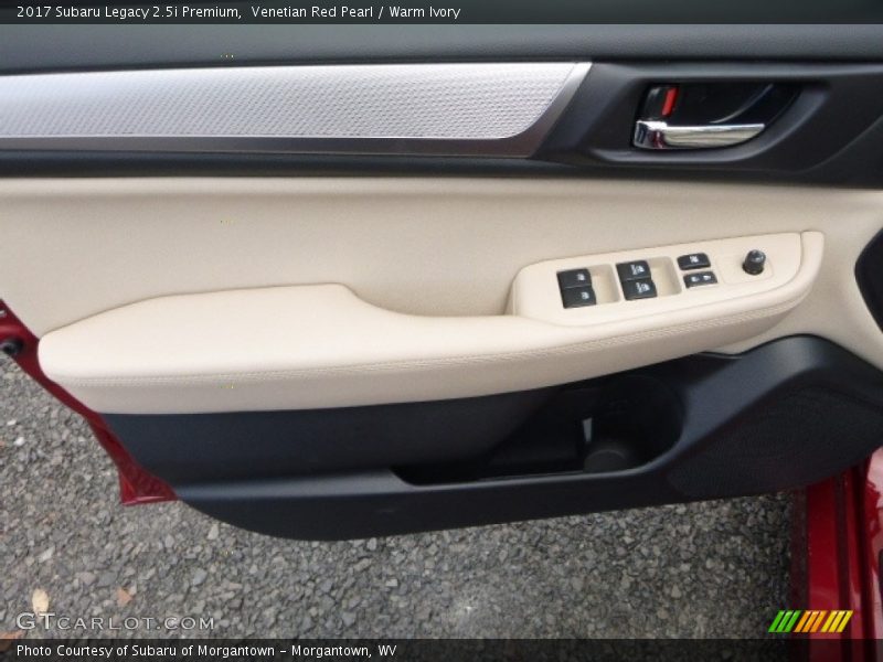 Venetian Red Pearl / Warm Ivory 2017 Subaru Legacy 2.5i Premium