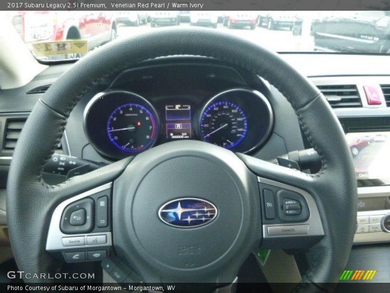 Venetian Red Pearl / Warm Ivory 2017 Subaru Legacy 2.5i Premium