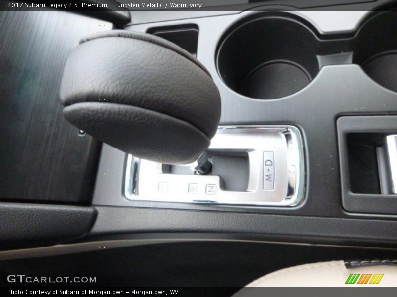 Tungsten Metallic / Warm Ivory 2017 Subaru Legacy 2.5i Premium