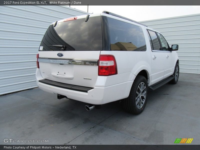 White Platinum / Dune 2017 Ford Expedition EL XLT