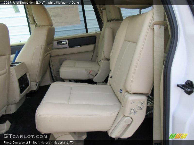 Rear Seat of 2017 Expedition EL XLT