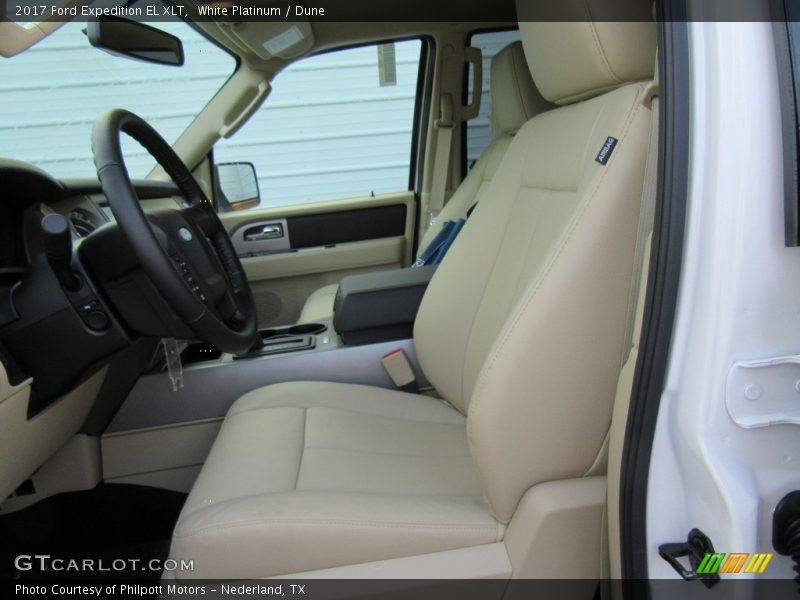  2017 Expedition EL XLT Dune Interior
