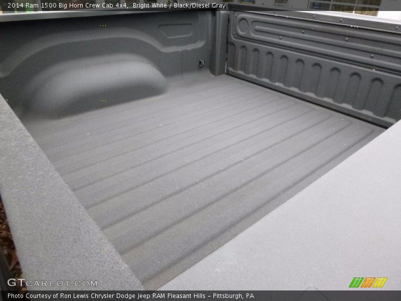 Bright White / Black/Diesel Gray 2014 Ram 1500 Big Horn Crew Cab 4x4