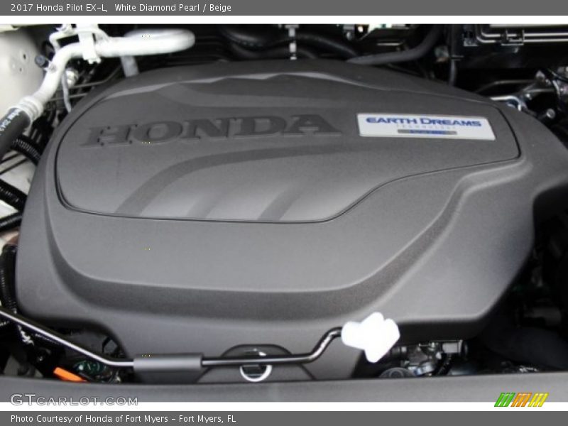  2017 Pilot EX-L Engine - 3.5 Liter VCM 24-Valve SOHC i-VTEC V6