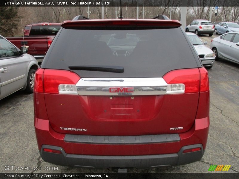 Crystal Red Tintcoat / Jet Black 2014 GMC Terrain SLE AWD