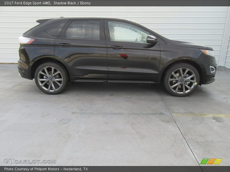 Shadow Black / Ebony 2017 Ford Edge Sport AWD