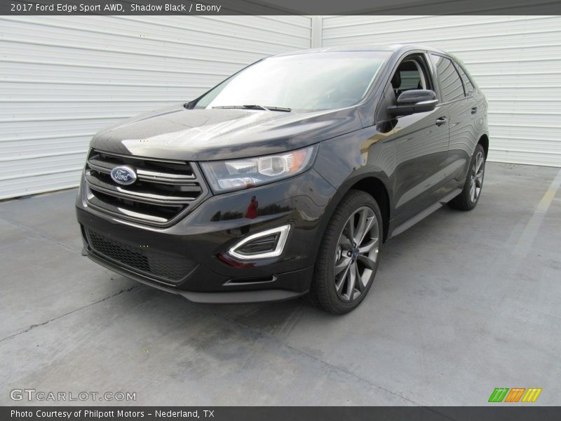 Shadow Black / Ebony 2017 Ford Edge Sport AWD