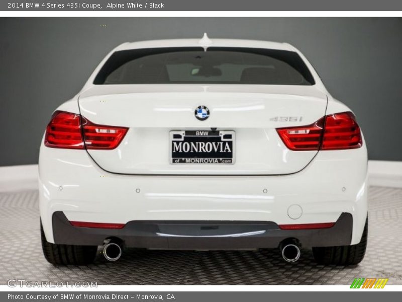 Alpine White / Black 2014 BMW 4 Series 435i Coupe