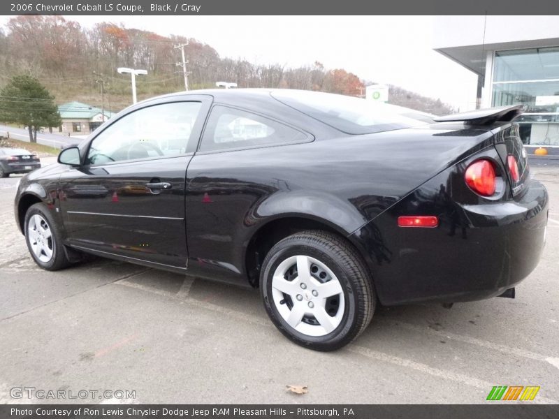 Black / Gray 2006 Chevrolet Cobalt LS Coupe