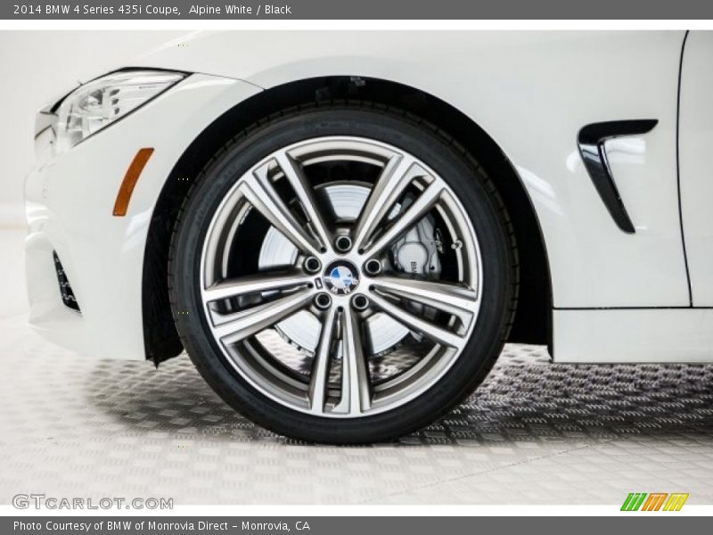 Alpine White / Black 2014 BMW 4 Series 435i Coupe