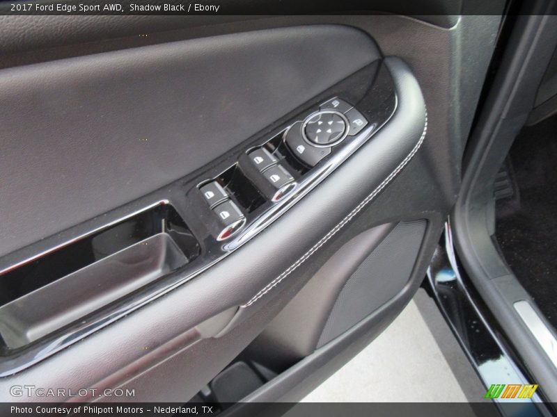 Controls of 2017 Edge Sport AWD