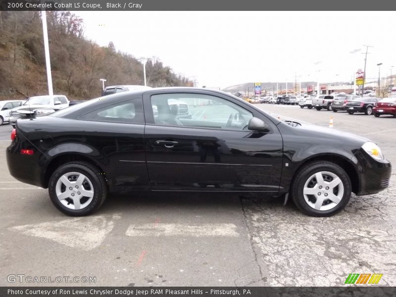 Black / Gray 2006 Chevrolet Cobalt LS Coupe