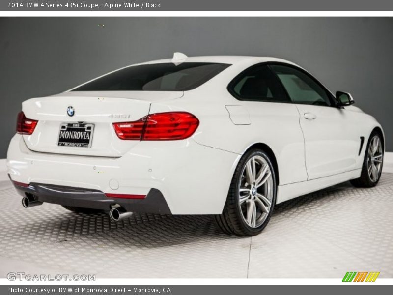 Alpine White / Black 2014 BMW 4 Series 435i Coupe