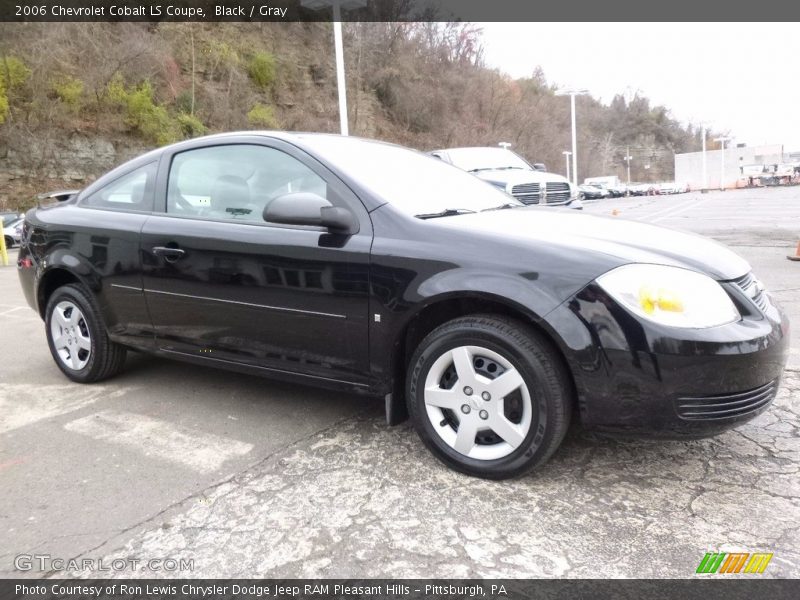 Black / Gray 2006 Chevrolet Cobalt LS Coupe