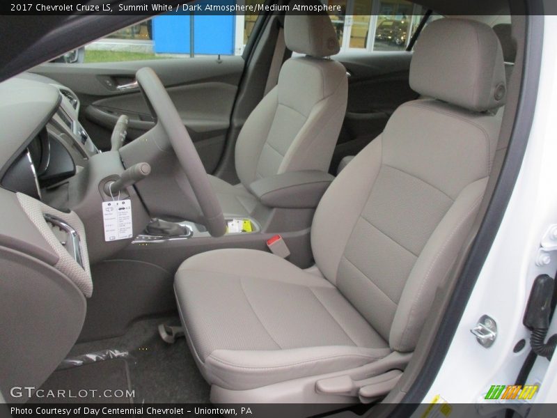 Summit White / Dark Atmosphere/Medium Atmosphere 2017 Chevrolet Cruze LS