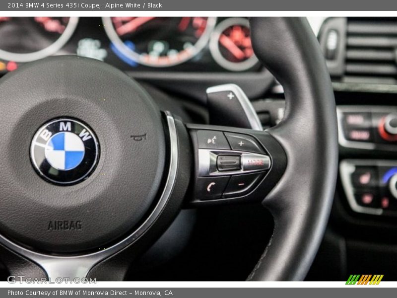 Alpine White / Black 2014 BMW 4 Series 435i Coupe