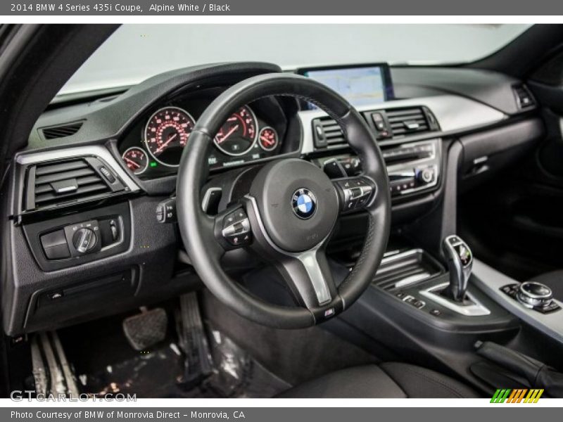 Alpine White / Black 2014 BMW 4 Series 435i Coupe