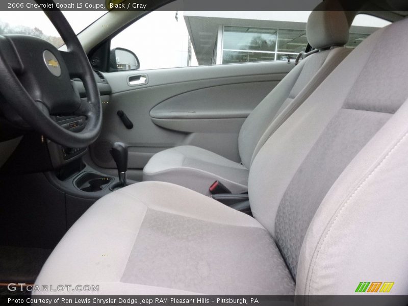 Black / Gray 2006 Chevrolet Cobalt LS Coupe