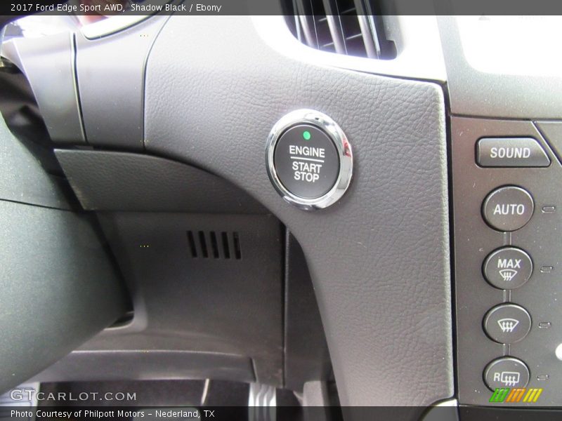 Controls of 2017 Edge Sport AWD