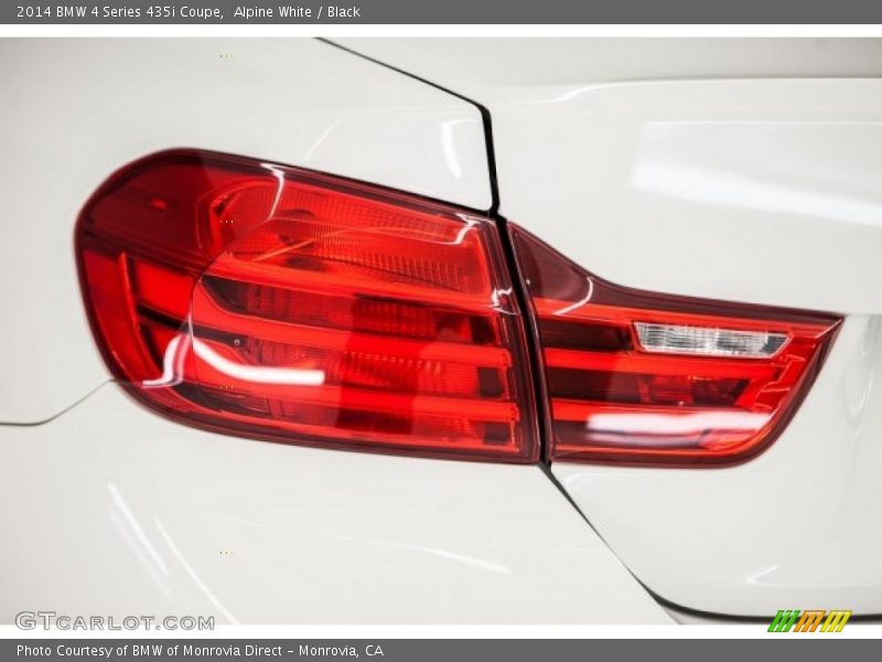 Alpine White / Black 2014 BMW 4 Series 435i Coupe