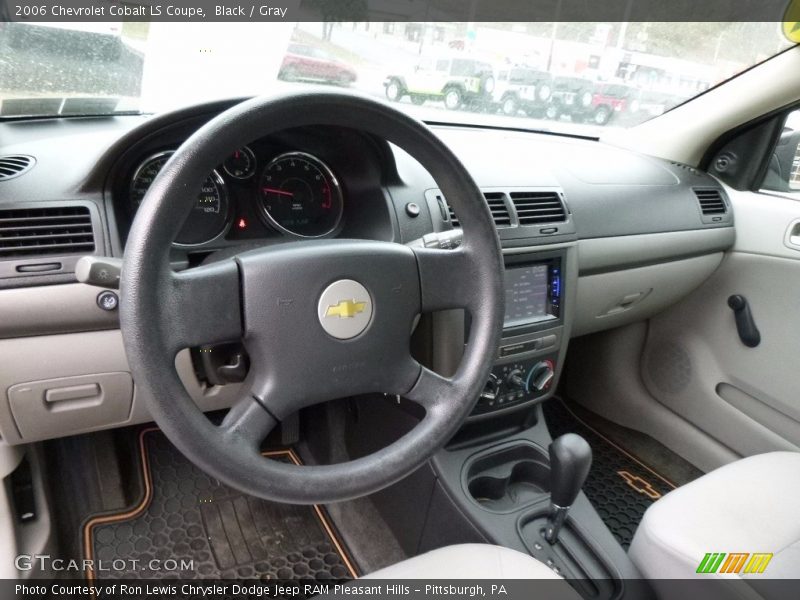Black / Gray 2006 Chevrolet Cobalt LS Coupe