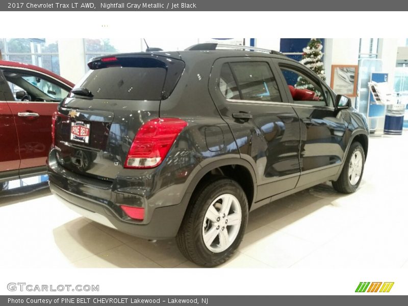 Nightfall Gray Metallic / Jet Black 2017 Chevrolet Trax LT AWD