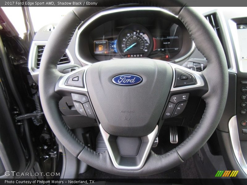  2017 Edge Sport AWD Steering Wheel