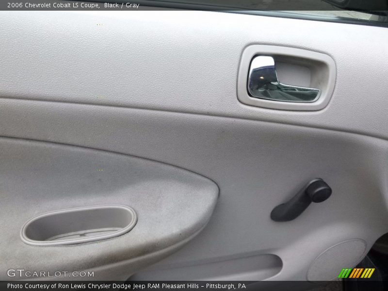 Black / Gray 2006 Chevrolet Cobalt LS Coupe