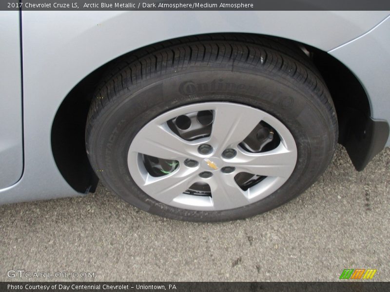 Arctic Blue Metallic / Dark Atmosphere/Medium Atmosphere 2017 Chevrolet Cruze LS