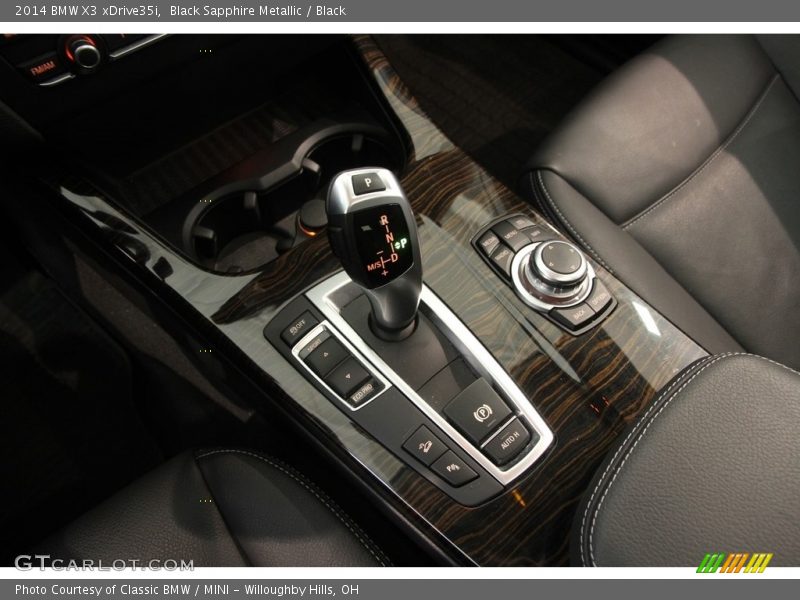 Black Sapphire Metallic / Black 2014 BMW X3 xDrive35i