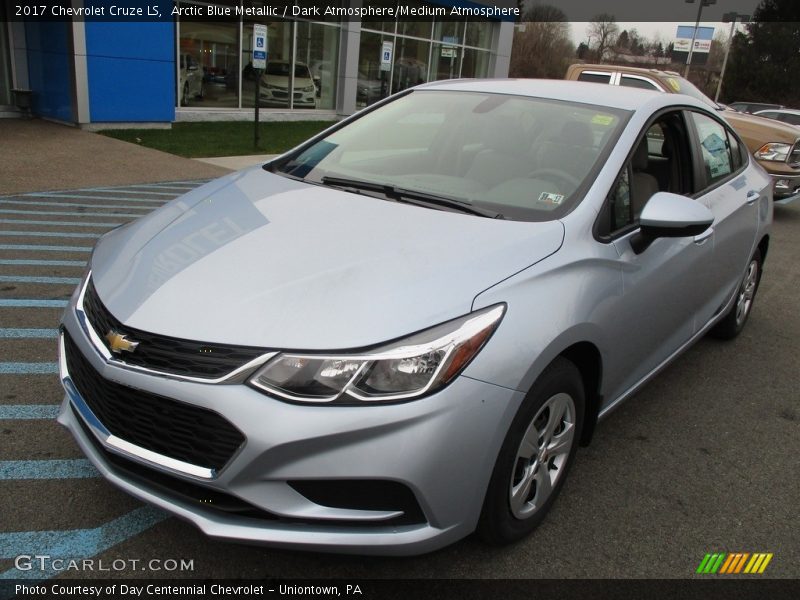 Arctic Blue Metallic / Dark Atmosphere/Medium Atmosphere 2017 Chevrolet Cruze LS