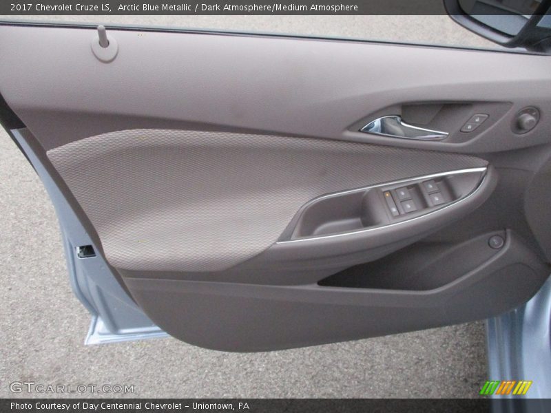 Arctic Blue Metallic / Dark Atmosphere/Medium Atmosphere 2017 Chevrolet Cruze LS