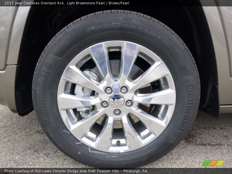  2017 Cherokee Overland 4x4 Wheel