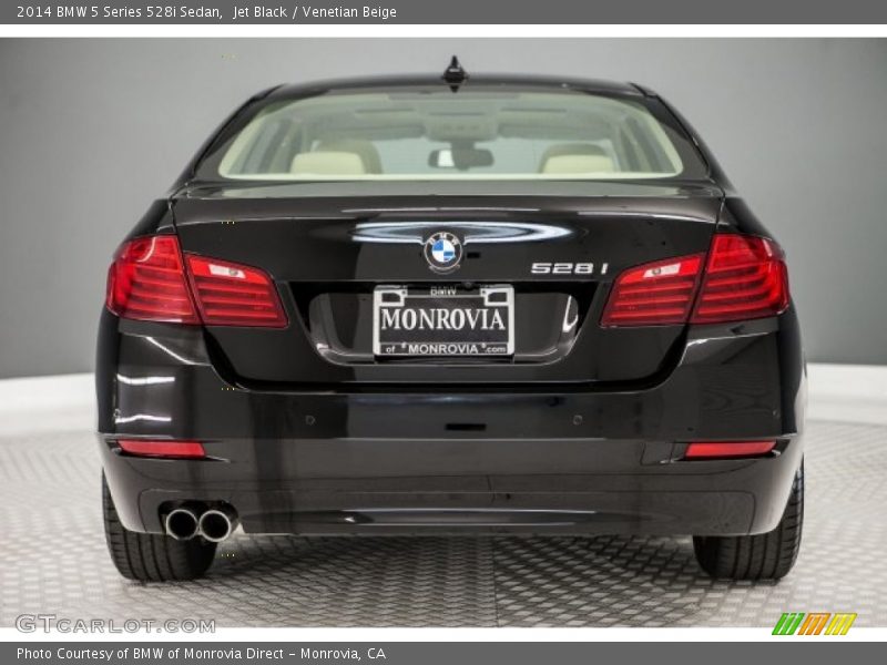 Jet Black / Venetian Beige 2014 BMW 5 Series 528i Sedan