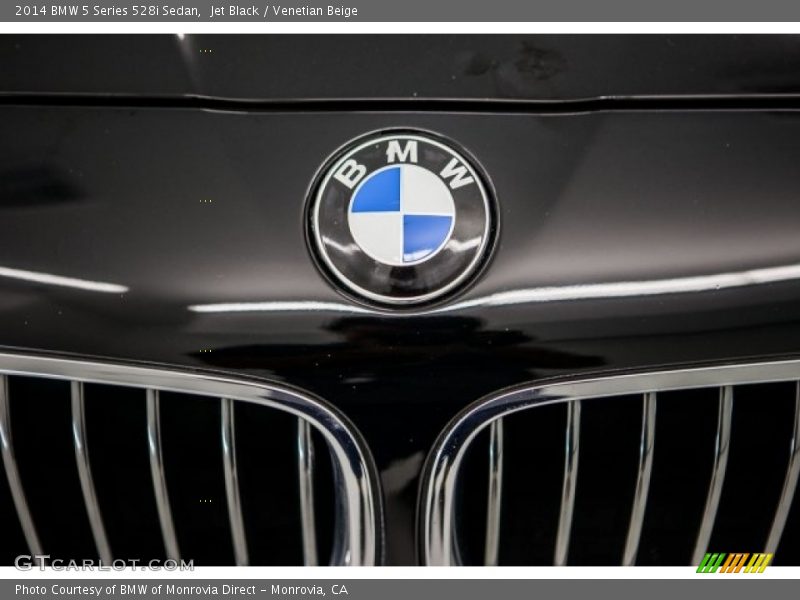 Jet Black / Venetian Beige 2014 BMW 5 Series 528i Sedan