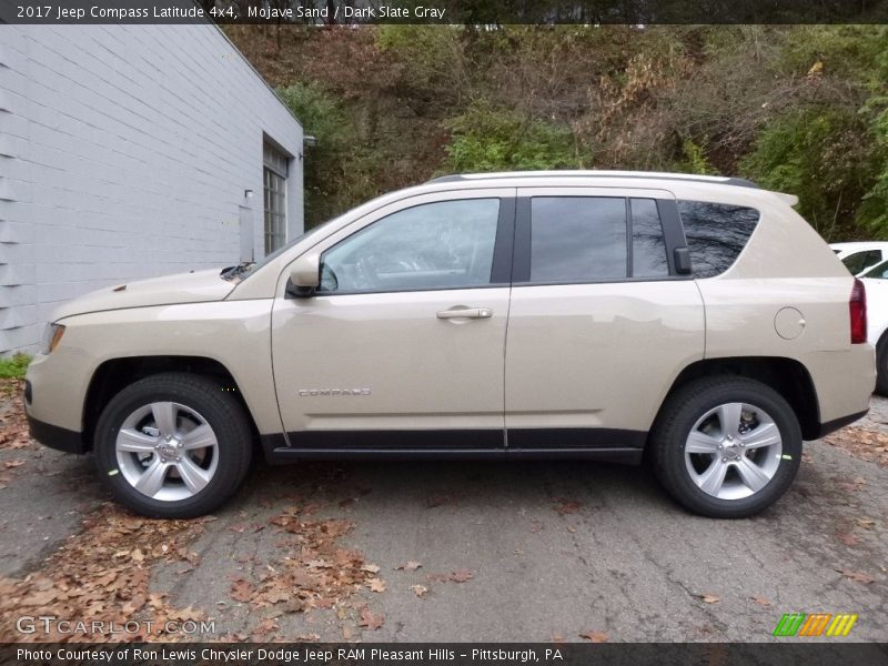 Mojave Sand / Dark Slate Gray 2017 Jeep Compass Latitude 4x4