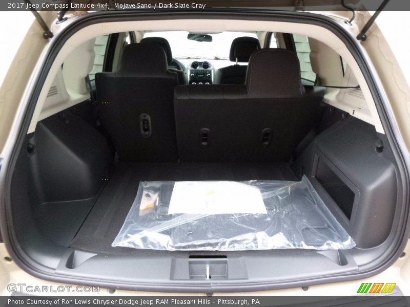 Mojave Sand / Dark Slate Gray 2017 Jeep Compass Latitude 4x4