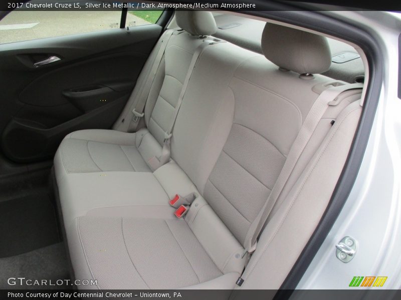 Silver Ice Metallic / Dark Atmosphere/Medium Atmosphere 2017 Chevrolet Cruze LS