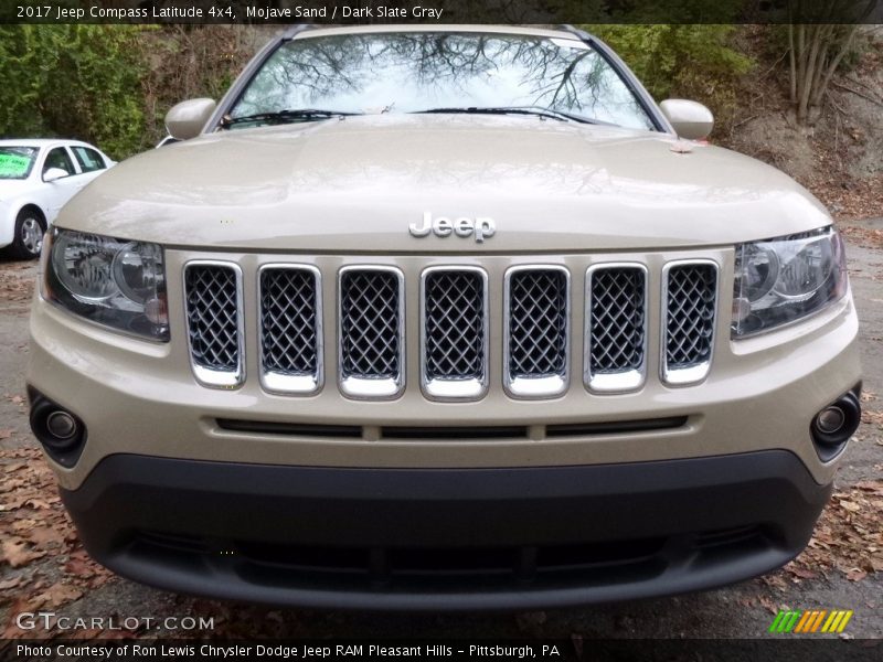 Mojave Sand / Dark Slate Gray 2017 Jeep Compass Latitude 4x4