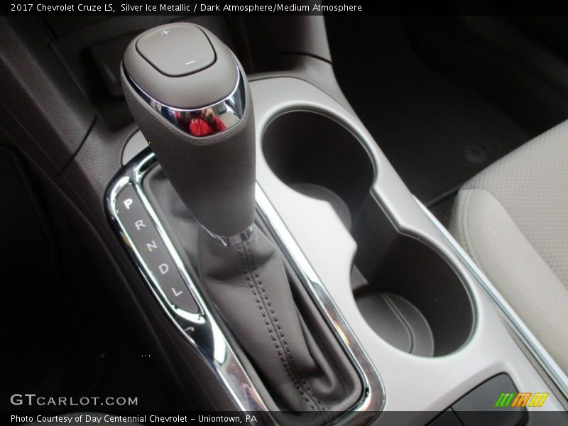 Silver Ice Metallic / Dark Atmosphere/Medium Atmosphere 2017 Chevrolet Cruze LS